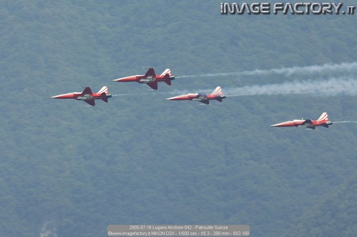 2005-07-16 Lugano Airshow 542 - Patrouille Suisse